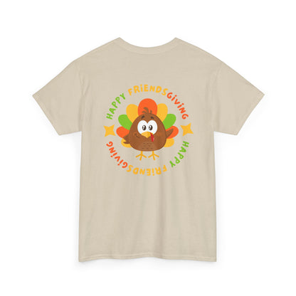 Happy Friendsgiving // Double Sided Unisex Jersey Short Sleeve Tee