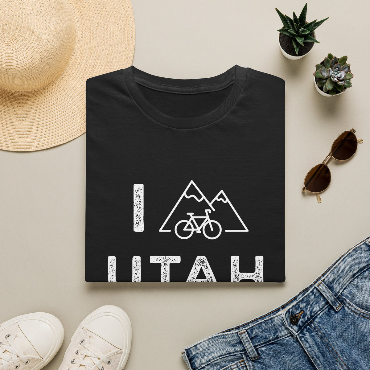 I (Mountain) Bike Utah // Unisex Softstyle T-Shirt