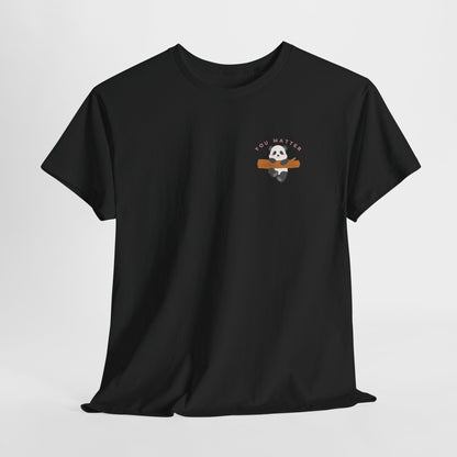 Keep Hangin' On - Panda // Unisex Heavy Cotton Tee -Vibes Graphic Shirt