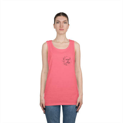 Nature is Magic - Pocket Placement // Unisex Heavy Cotton Tank Top -  Design for Outdoor Lovers