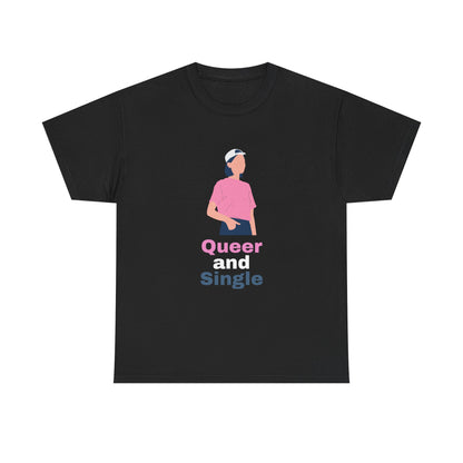 Queer and Single // Short Sleeve Tee