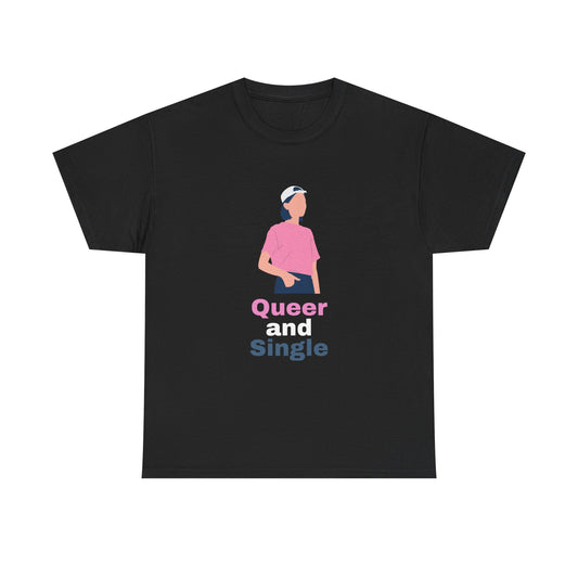 Queer and Single // Short Sleeve Tee