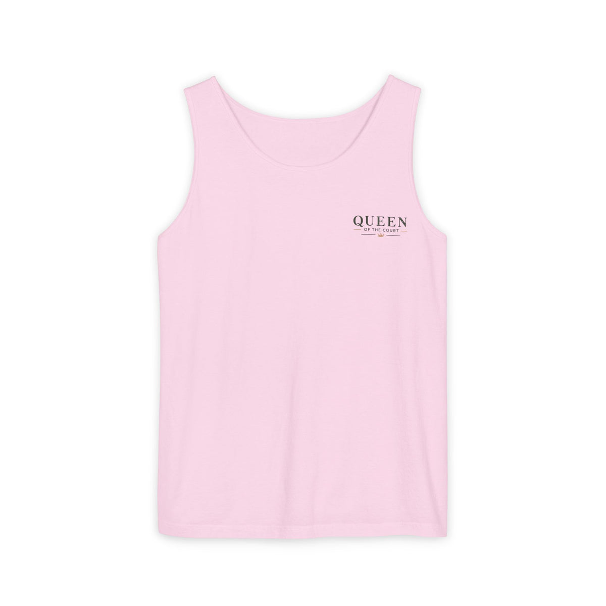 Pickleball - Queen of the Court - Vintage Playing Card - Tank Top — Graphic Tank