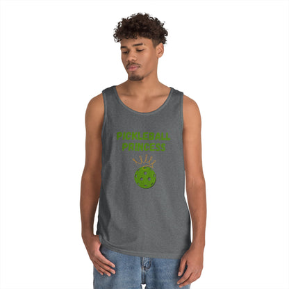 Pickleball Princess // Unisex Heavy Cotton Tank Top
