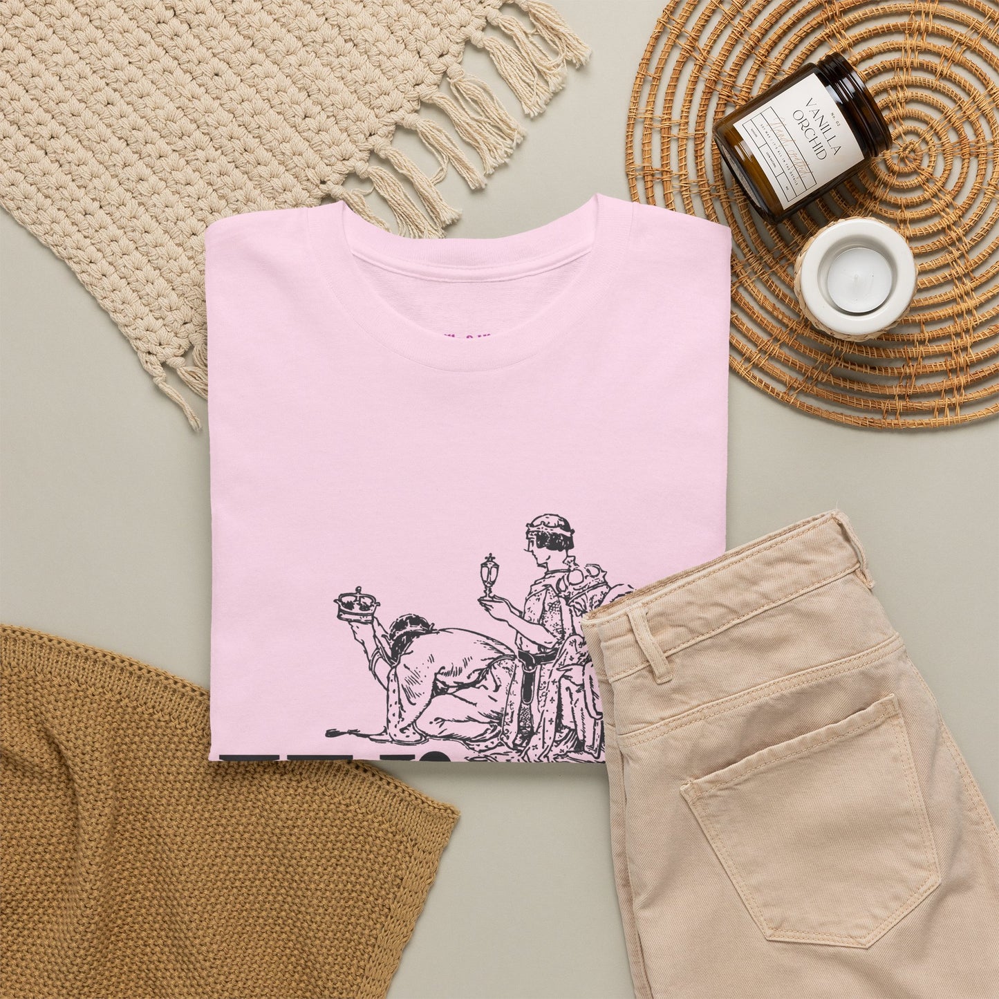 Wise Guys Unisex Heavy Cotton Tee - Stylish Graphic Tee for Casual Wear