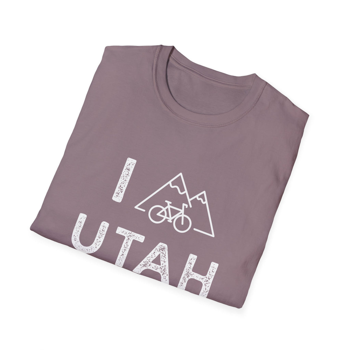 I (Mountain) Bike Utah // Unisex Softstyle T-Shirt