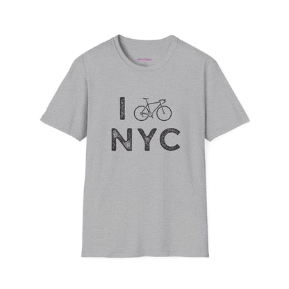 I (Road) Bike NYC // Unisex Softstyle T-Shirt