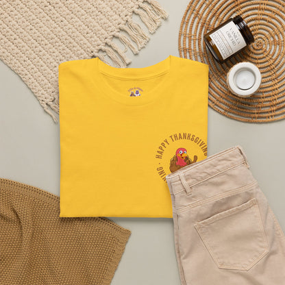 Thanksgiving with My Favorite Turkeys // Unisex Jersey Short Sleeve Tee