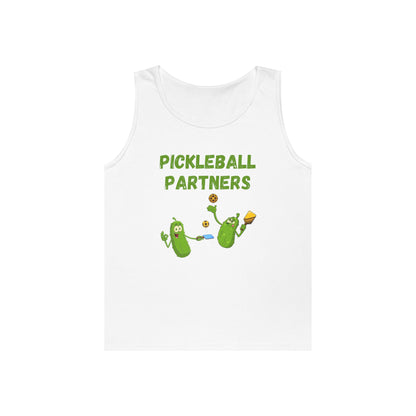 Pickleball Partners 1 // Unisex Heavy Cotton Tank Top