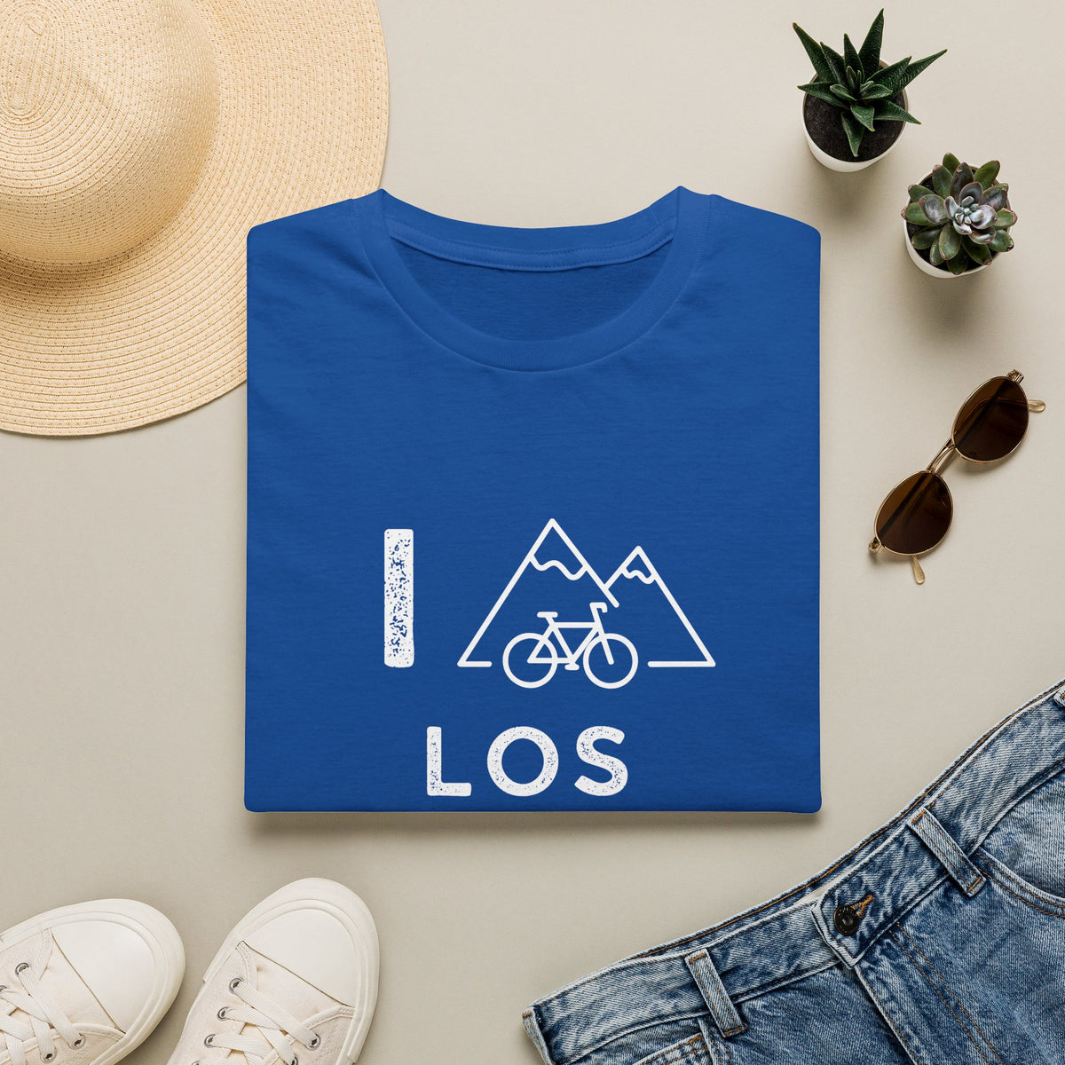 I (Mountain) Bike Los Angeles // Unisex Softstyle T-Shirt