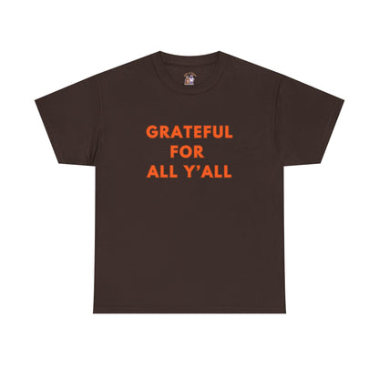 Grateful for All Y'all // Unisex Jersey Short Sleeve Tee
