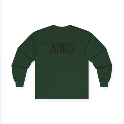 Howdy & Adios // Unisex Long Sleeve Tee | Casual Cotton Top for Friends & Farewells