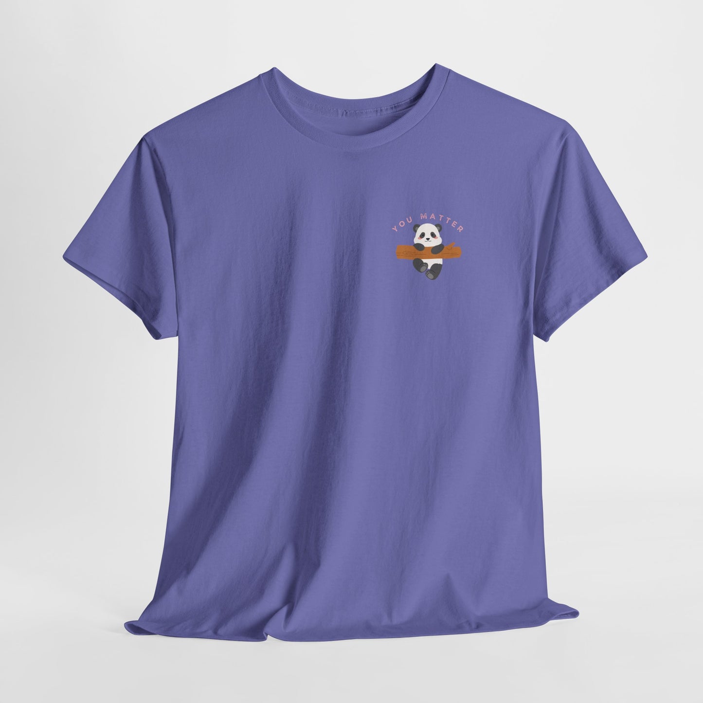 Keep Hangin' On - Panda // Unisex Heavy Cotton Tee -Vibes Graphic Shirt