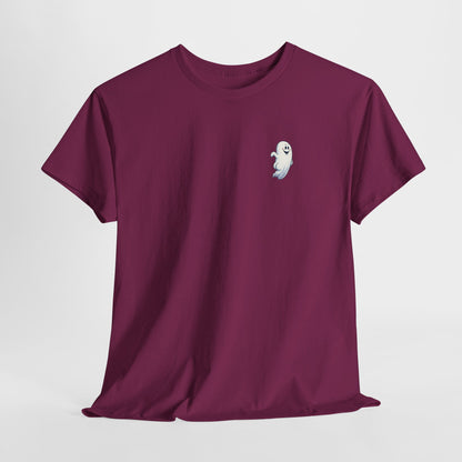 'Power Bottom Autumn' White Ghost // Halloween Ghost Unisex Heavy Cotton Tee