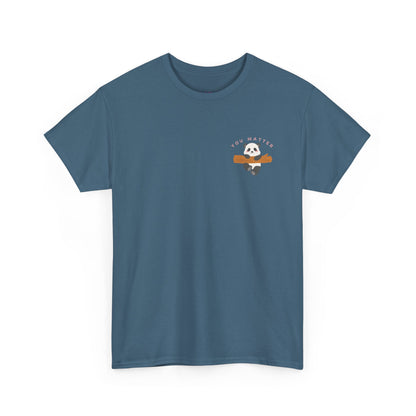 Keep Hangin' On - Panda // Unisex Heavy Cotton Tee -Vibes Graphic Shirt