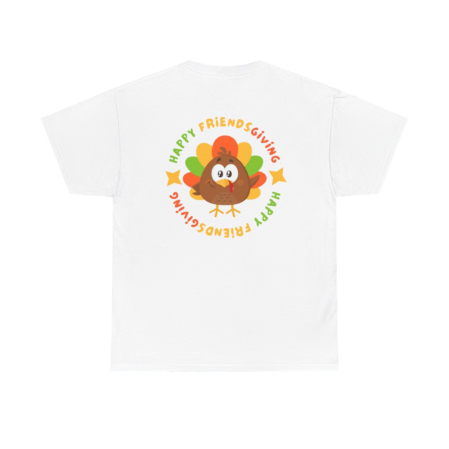 Happy Friendsgiving // Double Sided Unisex Jersey Short Sleeve Tee