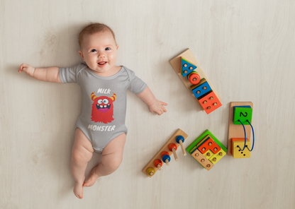 Red Milk Monster // Baby Bodysuit