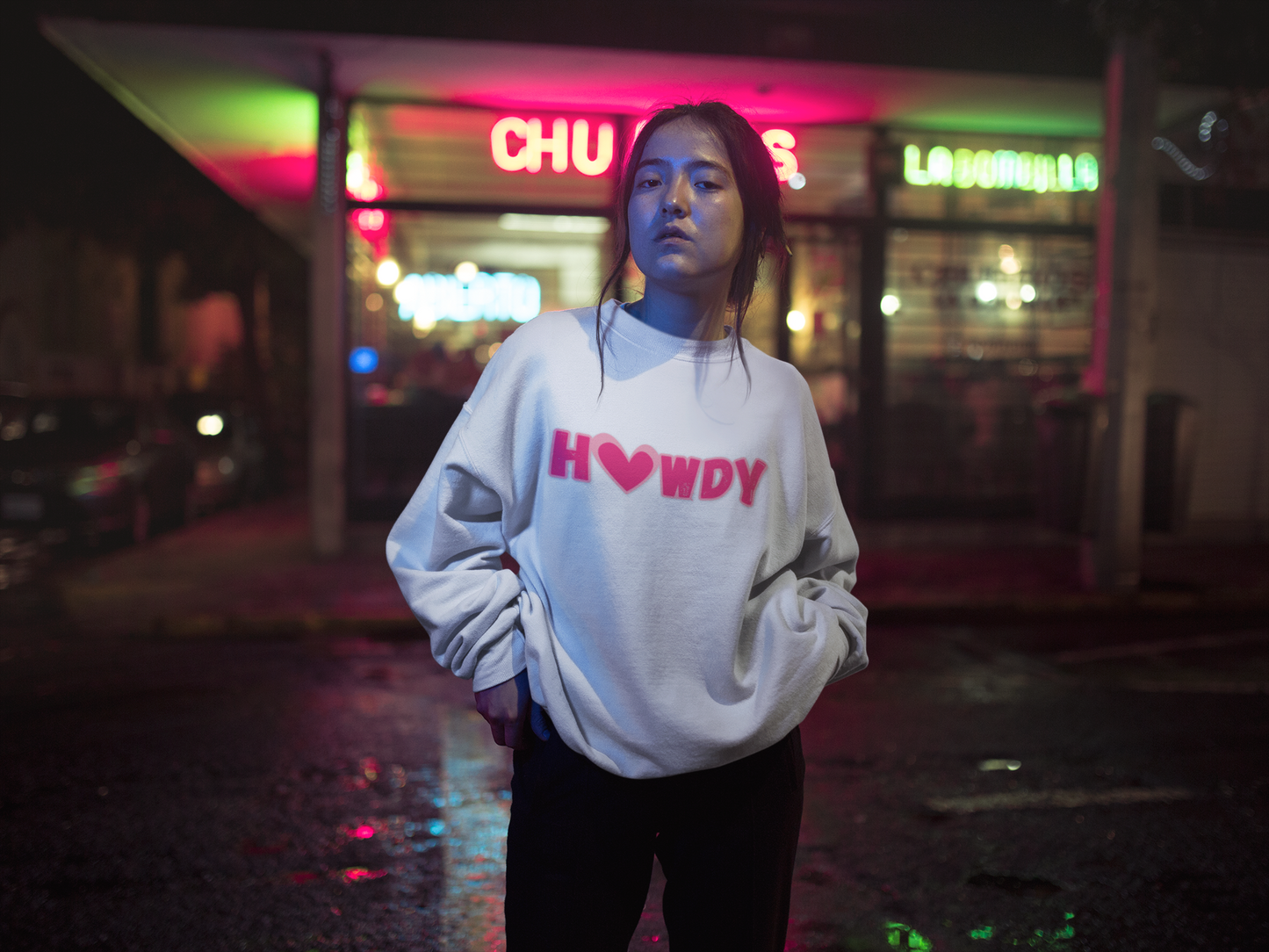 H<3Wdy // Unisex Midweight Softstyle Fleece Crewneck Sweatshirt