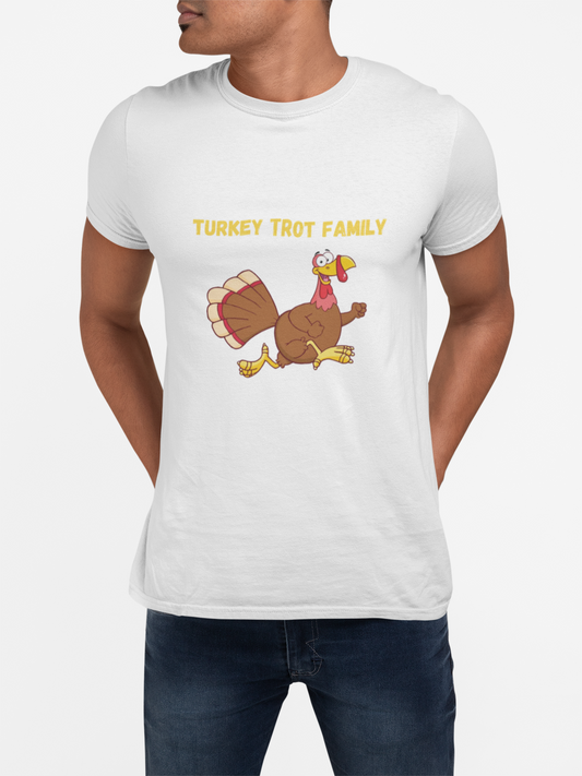 Turkey Trot Family // Unisex Jersey Short Sleeve Tee