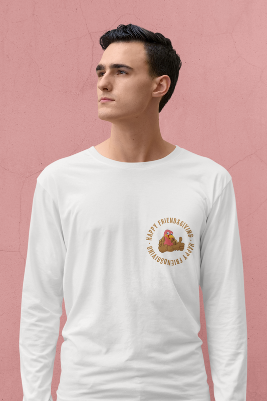 Friendsgiving with My Favorite Turkeys // Unisex Ultra Cotton Long Sleeve Tee