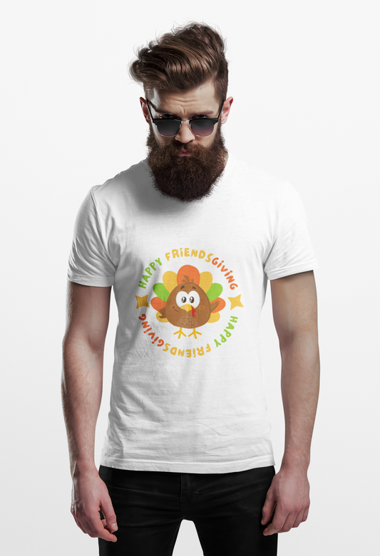 Happy Friendsgiving // Unisex Jersey Short Sleeve Tee