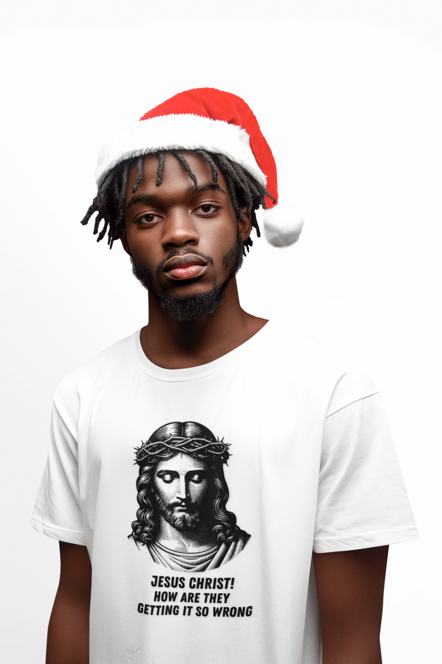 Humorous Jesus Graphic Tee - "Jesus Christ! How Are They Getting It So Wrong?"