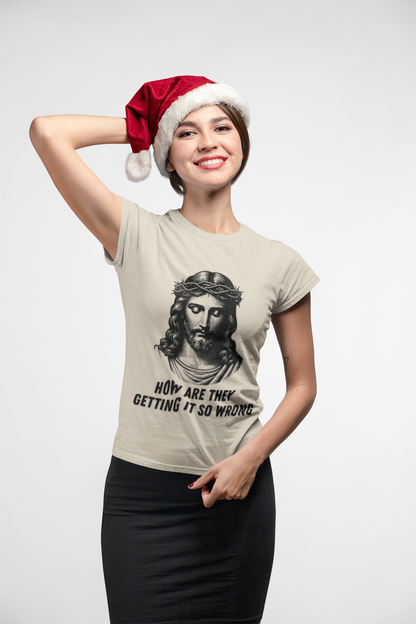 Christ-Inspired Unisex Heavy Cotton Tee - How Are They Getting It So Wrong?