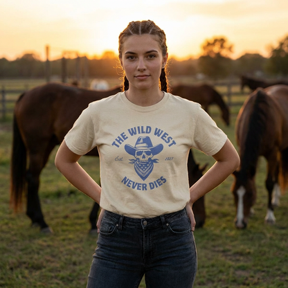 The Wild West Never Dies Unisex Heavy Cotton Tee