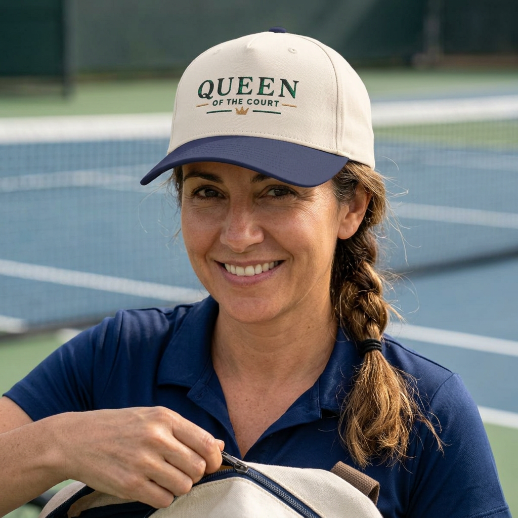 Queen of the Court - Mid Profile Baseball Cap