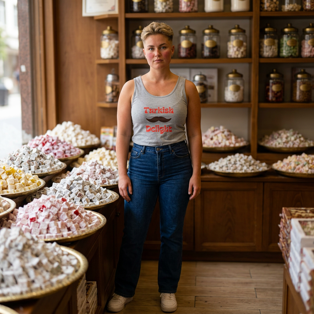 Turkish Delight // Unisex Heavy Cotton Tank Top - Fun & Cozy Summer Apparel