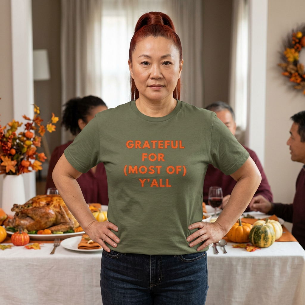 Grateful for (most of) Y'all // Unisex Jersey Short Sleeve Tee