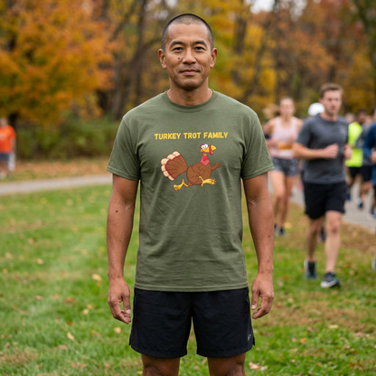 Turkey Trot Family // Unisex Jersey Short Sleeve Tee
