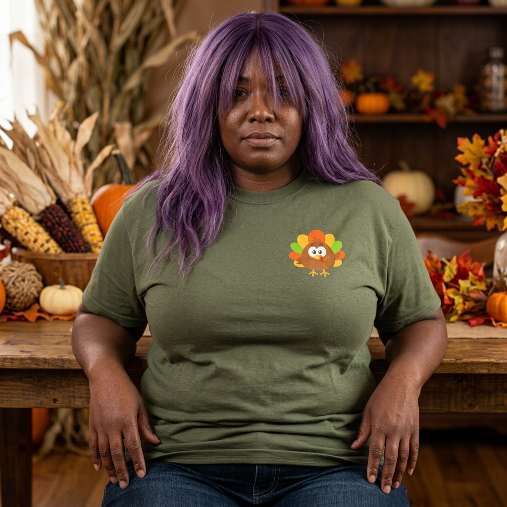 Happy Friendsgiving // Double Sided Unisex Jersey Short Sleeve Tee