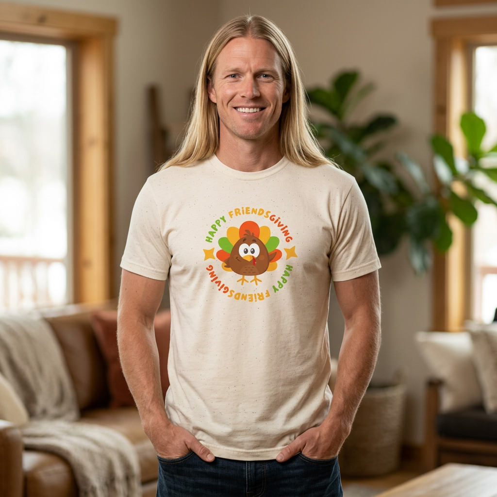 Happy Friendsgiving // Unisex Jersey Short Sleeve Tee
