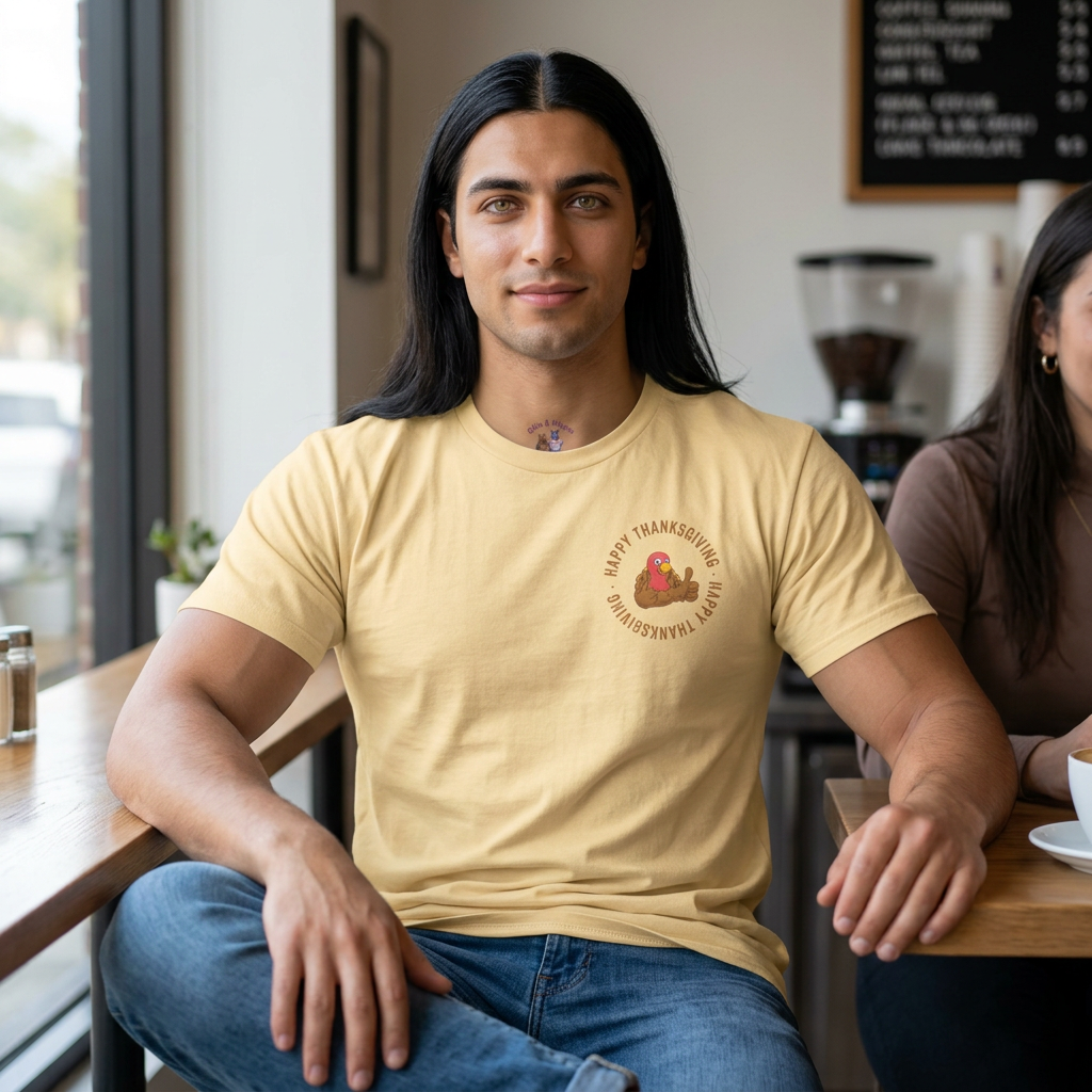 Thanksgiving with My Favorite Turkeys // Unisex Jersey Short Sleeve Tee