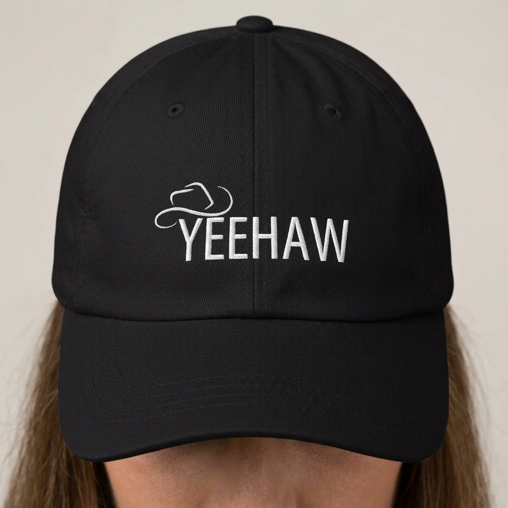 Yeehaw with Hat // Classic Dad Cap