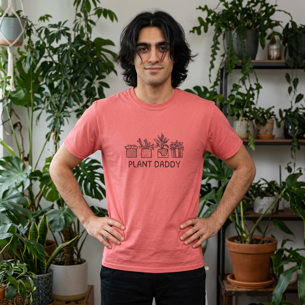 Plant Daddy // Unisex Heavy Cotton Tee - Perfect for Everyday Comfort