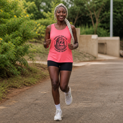 Barefoot Run Club Founding Member //  Unisex Heavy Cotton Tank Top