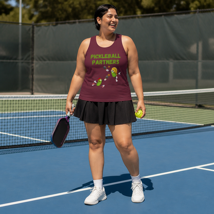 Pickleball Partners 2 // Unisex Heavy Cotton Tank Top