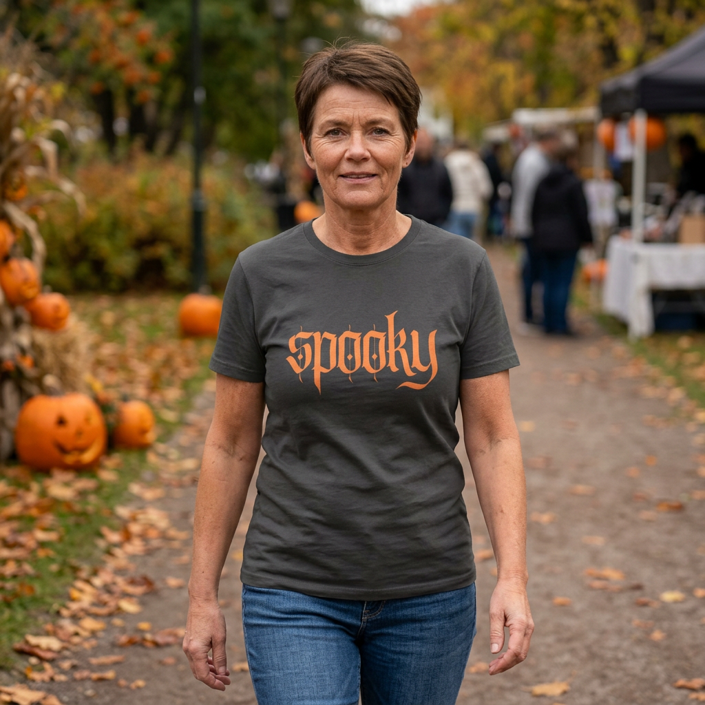 Spooky Graphic Tee — Retro Halloween T‑Shirt