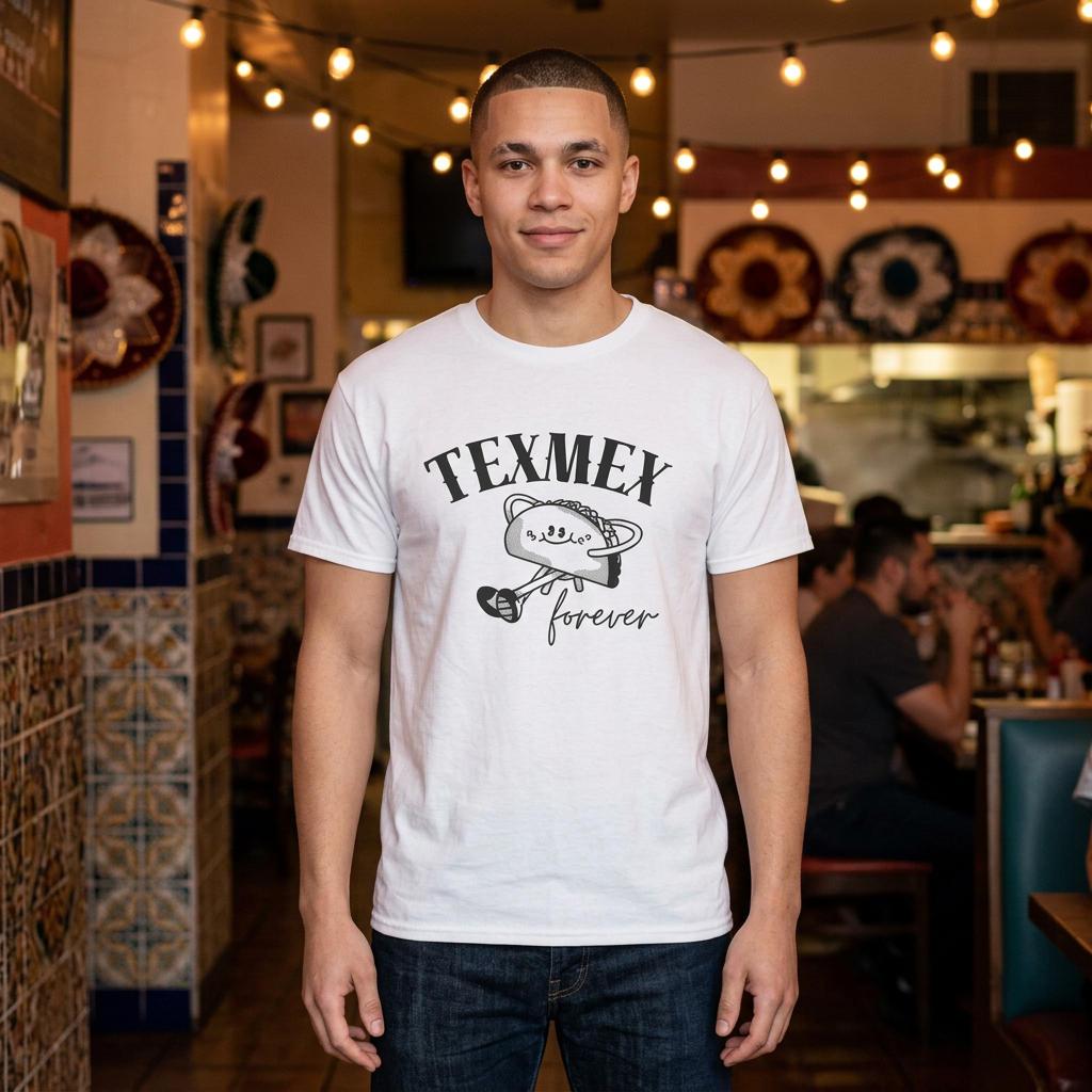 TexMex Forever - Taco // Unisex Heavy Cotton Tee - Fun & Flavorful Graphic Shirt