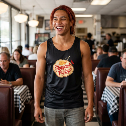 Flapjack Friday // Unisex Heavy Cotton Tank Top