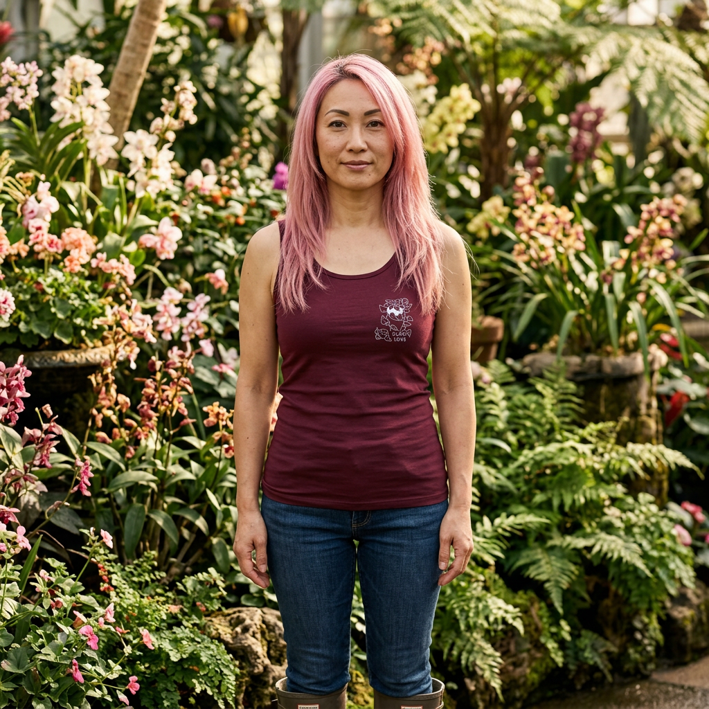 polyPLANTorous // Unisex Heavy Cotton Tank Top - Polyplantorous Plant Lover Design