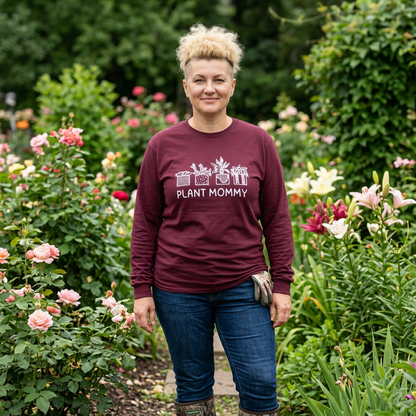 Plant Mommy // Unisex Ultra Cotton Long Sleeve Tee - Perfect Gift for Plant Lovers