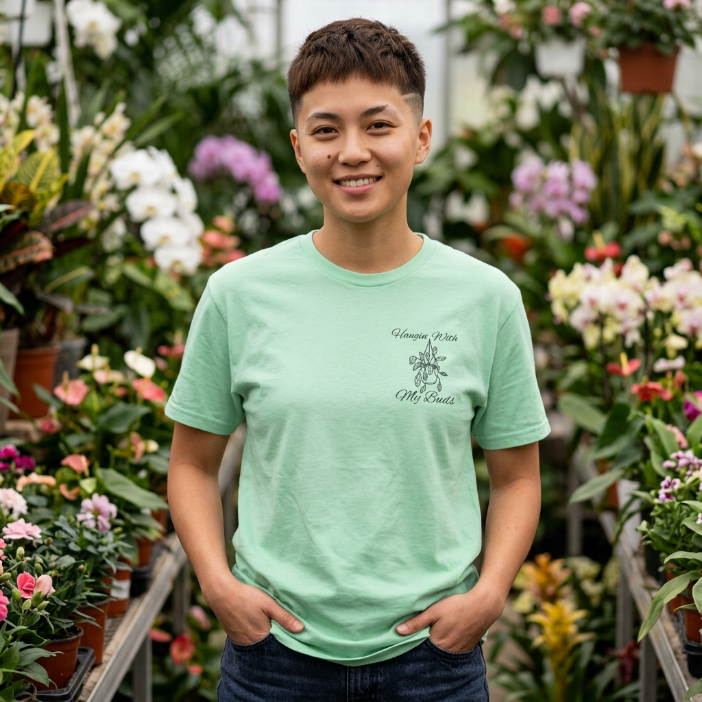 Hangin' With My Buds // Unisex Heavy Cotton Tee - Perfect for Everyday Comfort