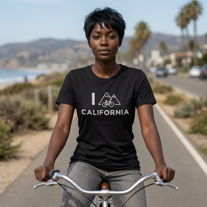 I (Mountain) Bike California // Unisex Softstyle T-Shirt