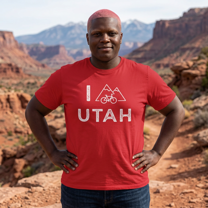 I (Mountain) Bike Utah // Unisex Softstyle T-Shirt