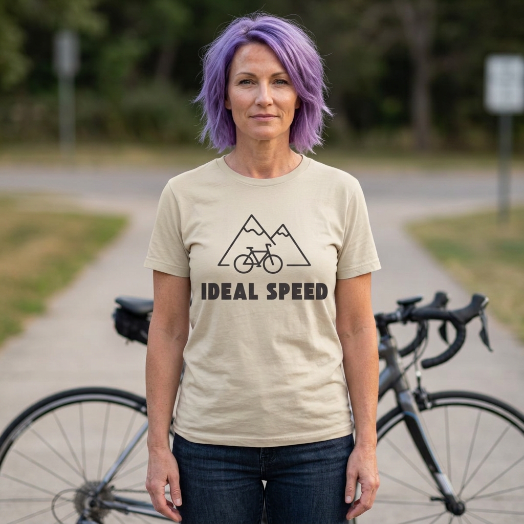 Ideal Speed (Mountain Bike) // Unisex Softstyle T-Shirt