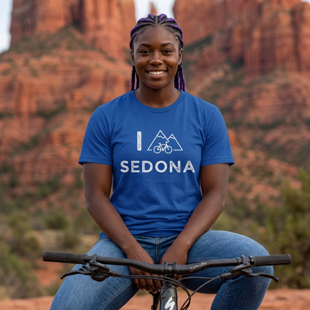 I (Mountain) Bike Sedona // Unisex Softstyle T-Shirt