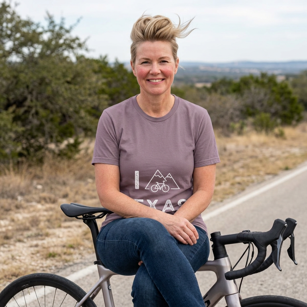 I (Mountain) Bike Texas // Unisex Softstyle T-Shirt